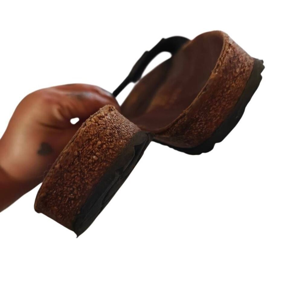 Birkenstock Patent Leather Slip On Sandals - Picture 7 of 12